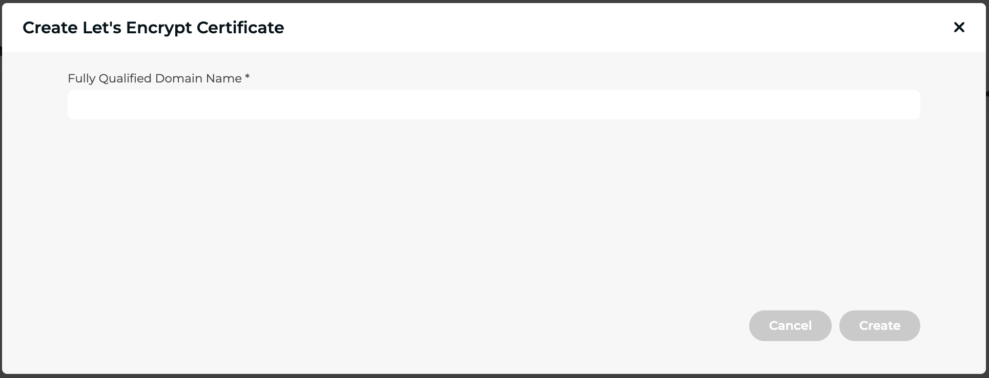 Certificate Management screenshot